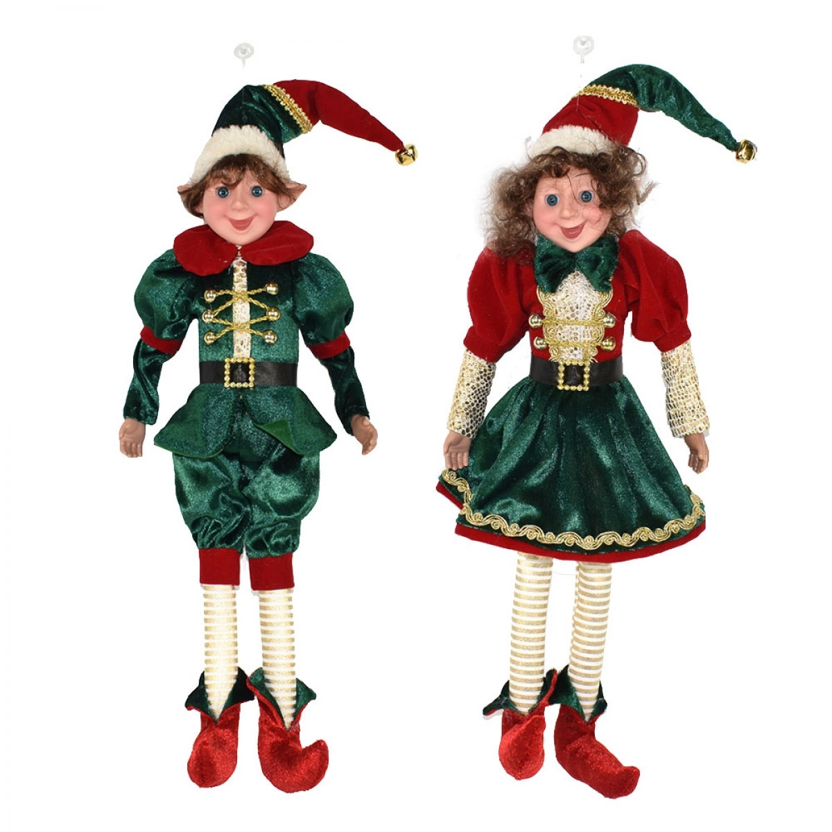 OEM CHRISTMAS ELF STUFFED DOLL  (46 CM)