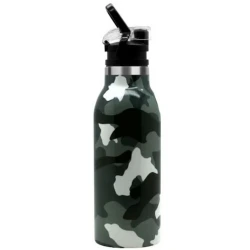 ECO LIFE ΜΕΤΑΛΛΙΚΟΣ ΘΕΡΜΟΣ CAMOUFLAGE 550ML 3026