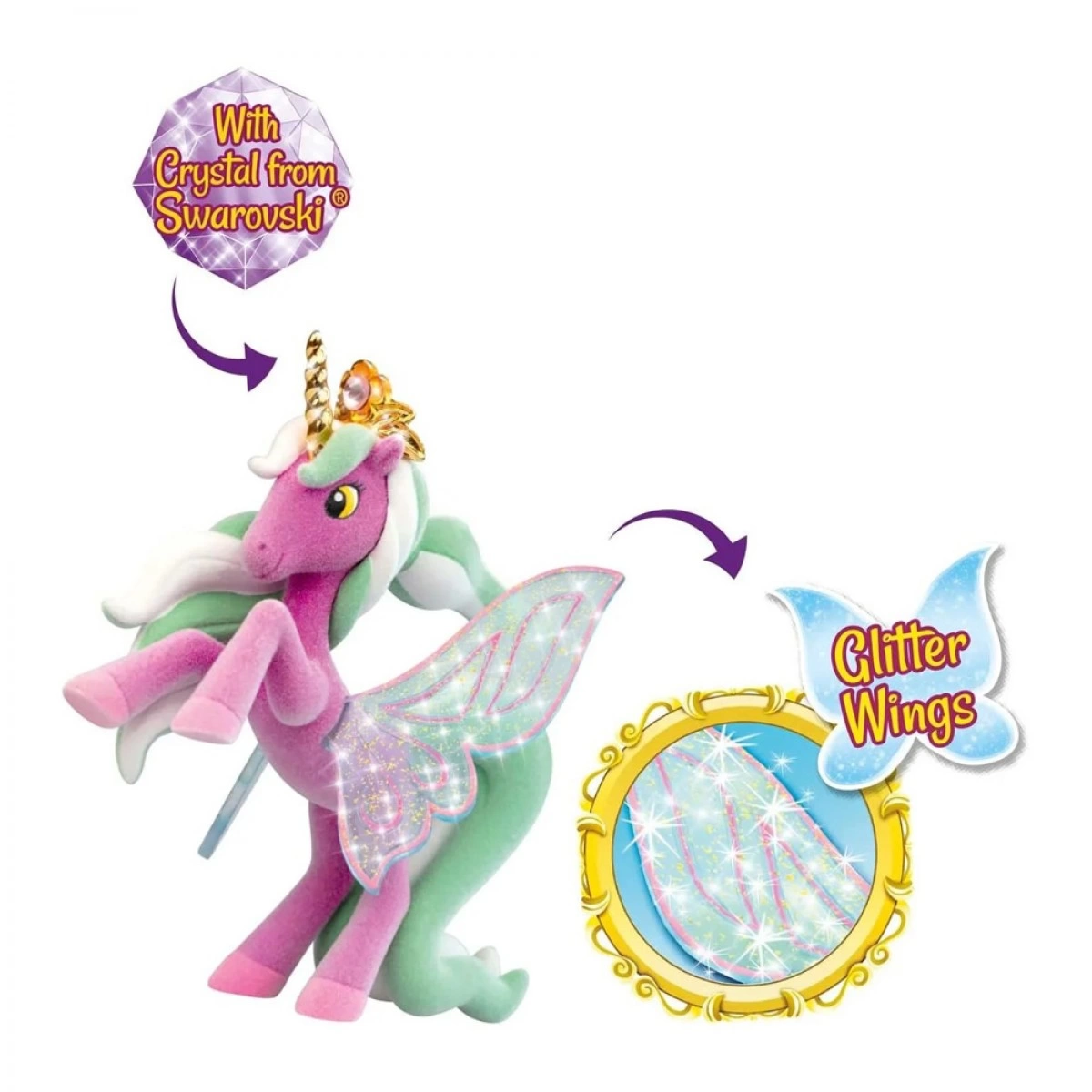 CRAZE MARIPOSA HOUSE  ΜΕ ΦΙΓΟΥΡΑ & ΑΞΕΣΟΥΑΡ UNICORN GALUPY/2 CRZ43349