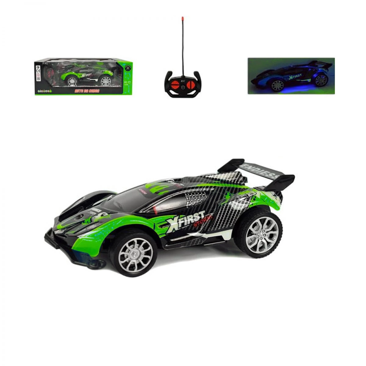 OEM ΣΠΟΡ ΑΥΤΟΚΙΝΗΤΟ ΤΗΛΕΚΑΤΕΥΘΥΝΟΜΕΝΟ R/C ΠΡΑΣΙΝΟ 20000191