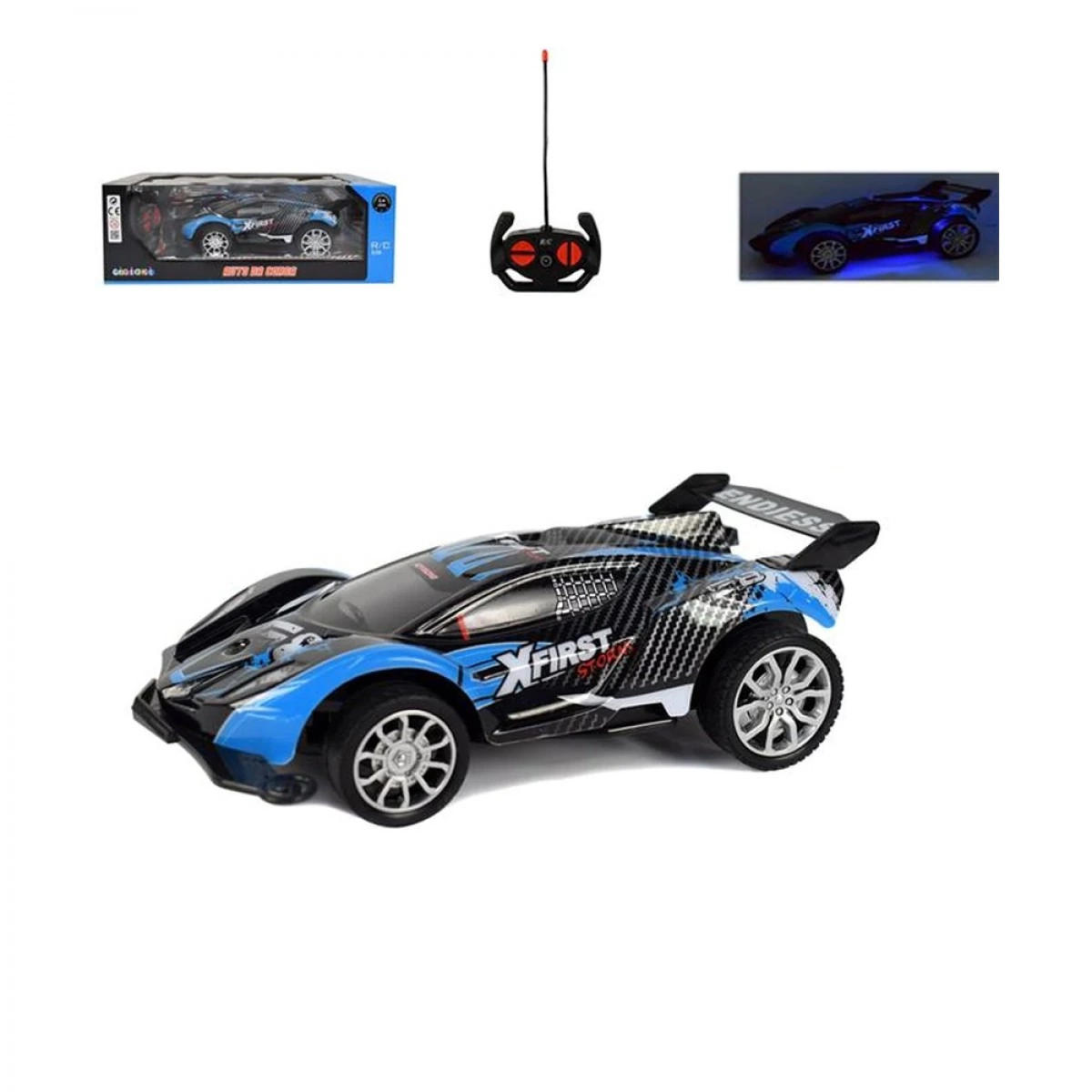 OEM ΣΠΟΡ ΑΥΤΟΚΙΝΗΤΟ ΤΗΛΕΚΑΤΥΘΥΝΟΜΕΝΟ R/C ΜΠΛΕ 20000191