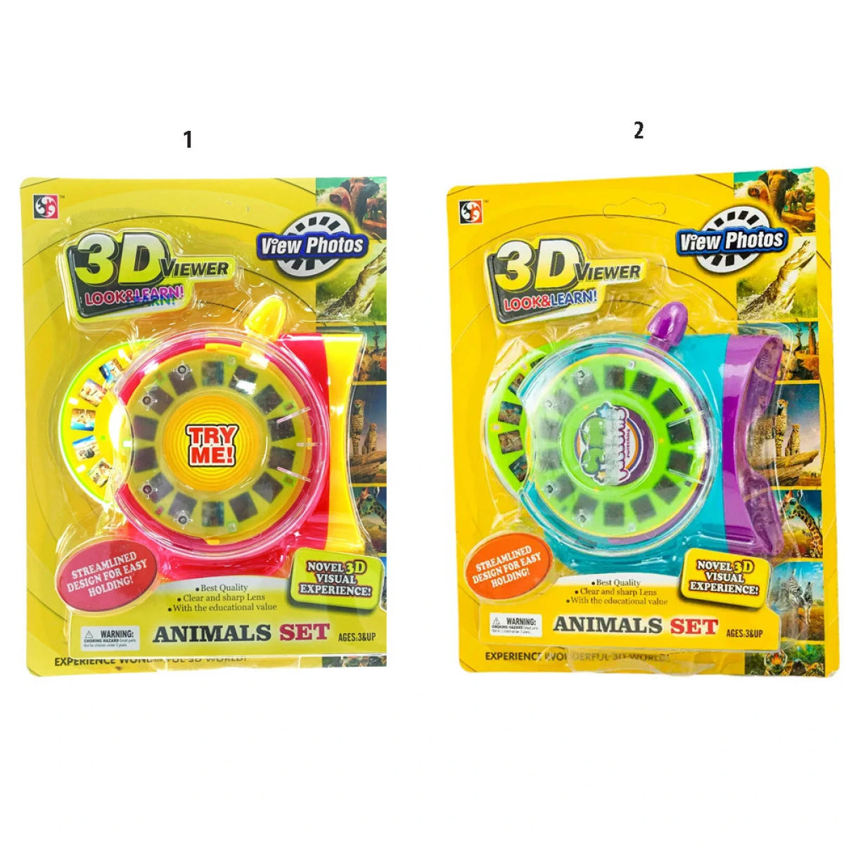 --- 3D VIEW MASTER ΜΕ ΖΩΑΚΙΑ MB8601