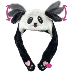 CARNAVALISTA PANDA CAP WITH EARS AND MOTION 3-2391