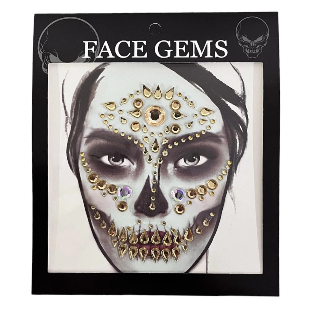 CARNAVALISTA FACE GEMS - ΑΥΤΟΚΟΛΛΗΤΑ ΠΡΟΣΩΠΟΥ (ΧΡΥΣΟ) 2459