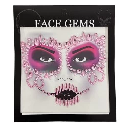CARNAVALISTA FACE GEMS - ΑΥΤΟΚΟΛΛΗΤΑ ΠΡΟΣΩΠΟΥ (ΡΟΖ) 2459