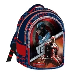 DIAKAKIS ΤΣΑΝΤΑ ΔΗΜΟΤΙΚΟΥ ΟΒΑΛ CAPTAIN AMERICA 0500680