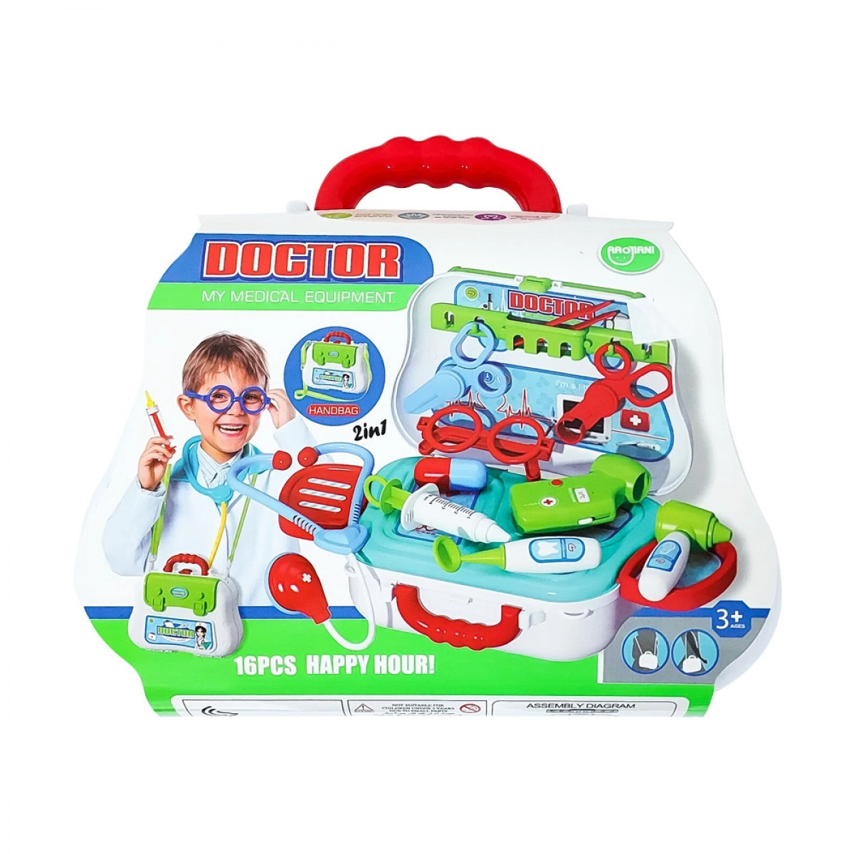 KIDER TOYS ΒΑΛΙΤΣΑΚΙ ΜΕ ΕΡΓΑΛΕΙΑ ΓΙΑΤΡΟΥ 688-61A