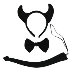 MASKARATA ΣΕΤ ΔΙΑΒΟΛΑΚΙ ΜΑΥΡΟ ΑΞ002134