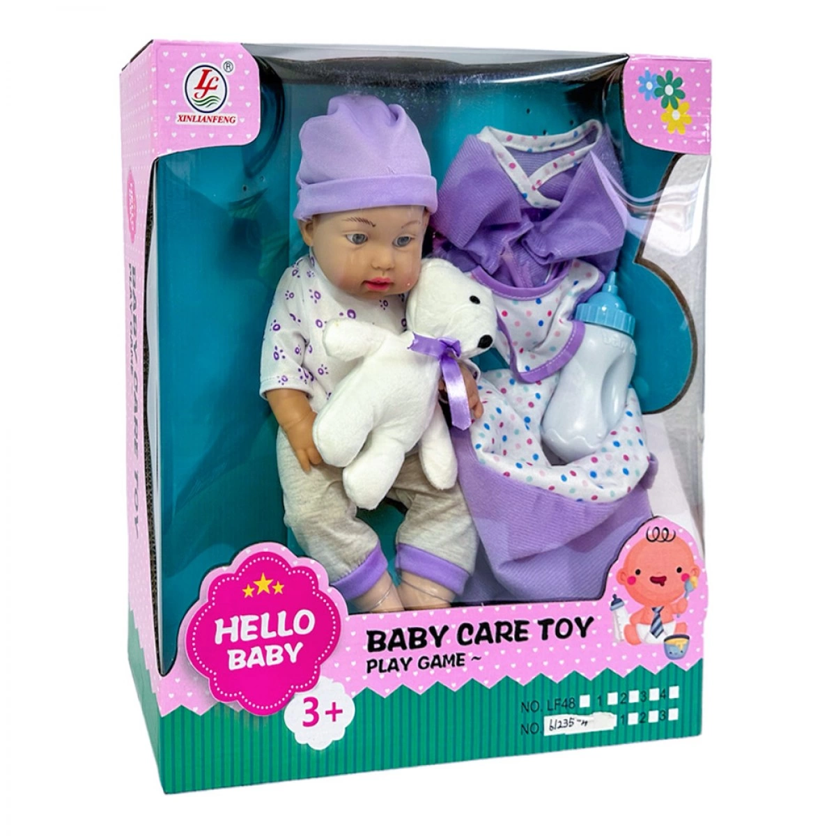 OEM BABY IN BOX WITH PURPLE ACCESSORIES 61235