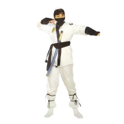 OEM CARNIVAL COSTUME WHITE ΑCΤΙΟΝ NINJA 052