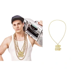 OEM CARNIVAL GOLD NECKLACE HIP-HOP IT775714