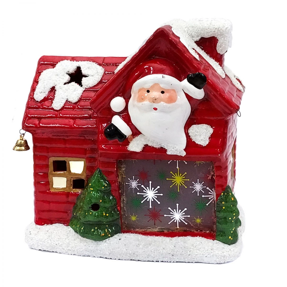 OEM CERAMIC HOUSE WITH LIGHT 16.5 CΜ 04.DFCY91028