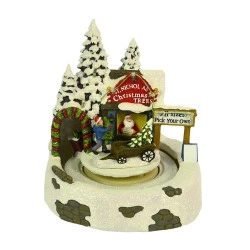 OEM CHRISTMAS CAROUSEL WITH BATTERIES 80602