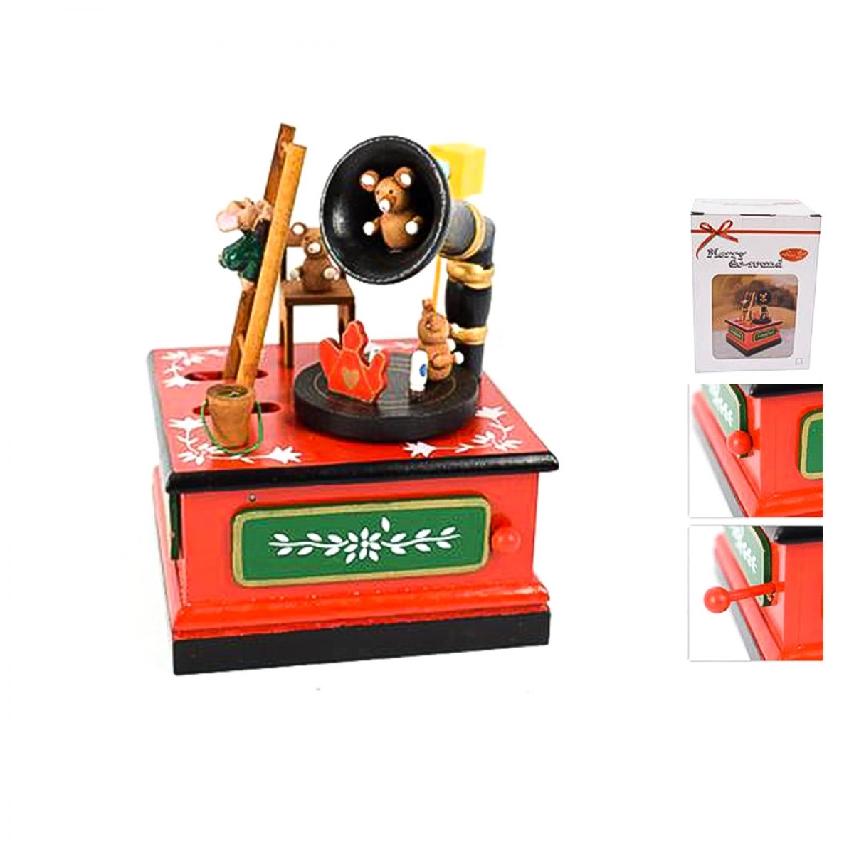 OEM CHRISTMAS GRAPEPHONE MUSIC BOX 74024