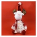 OEM CHRISTMAS STUFFED DOLL WITH LIGHT 4630 (3 CHOICES)