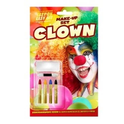 OEM ΣΕΤ ΒΑΦΗΣ CLOWN ΜΕ ΜΑΚΙΓΙΑΖ & 4 ΜΟΛΥΒΙΑ 9430