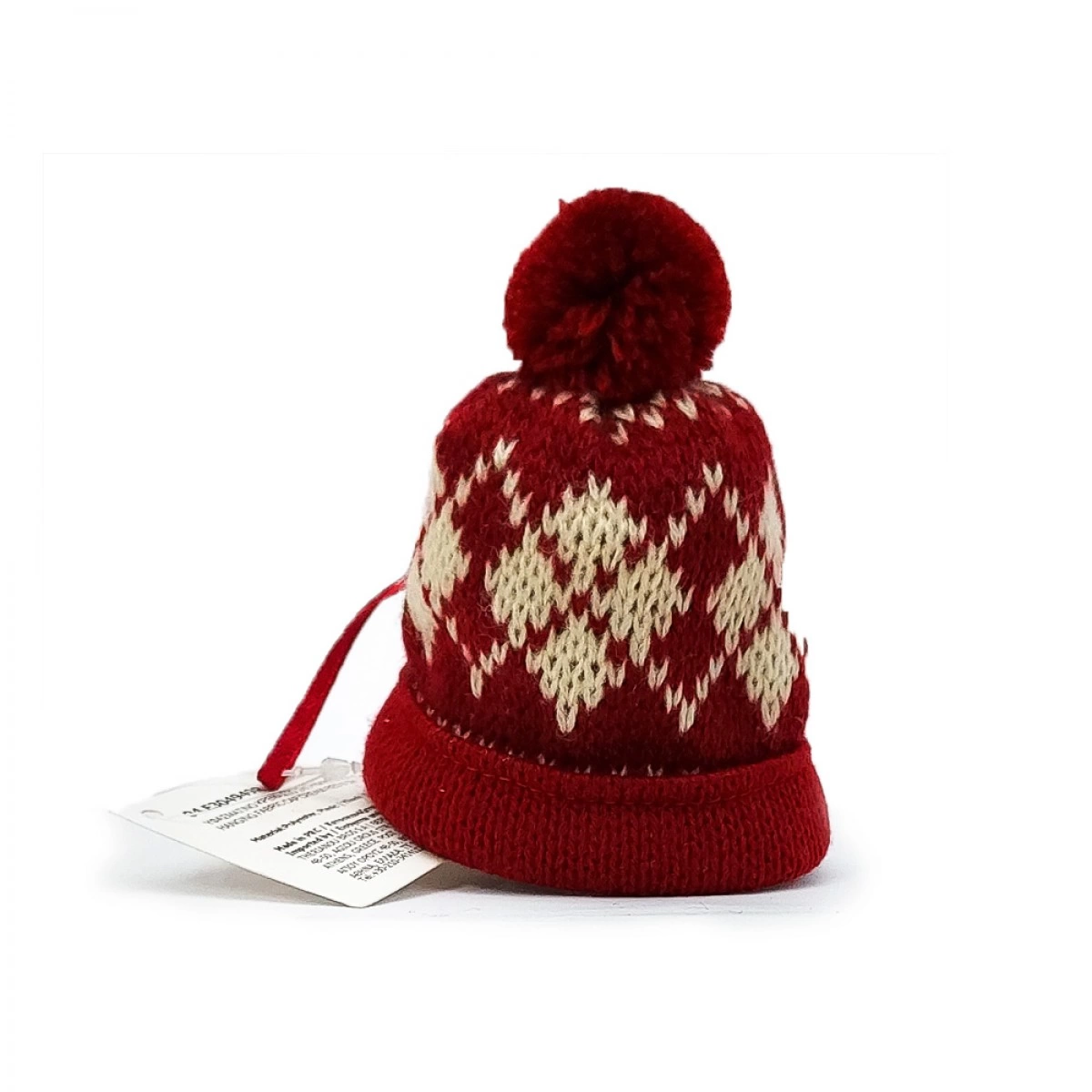 OEM FABRIC HANGING CAP BEIGE - RED 04.E304949R