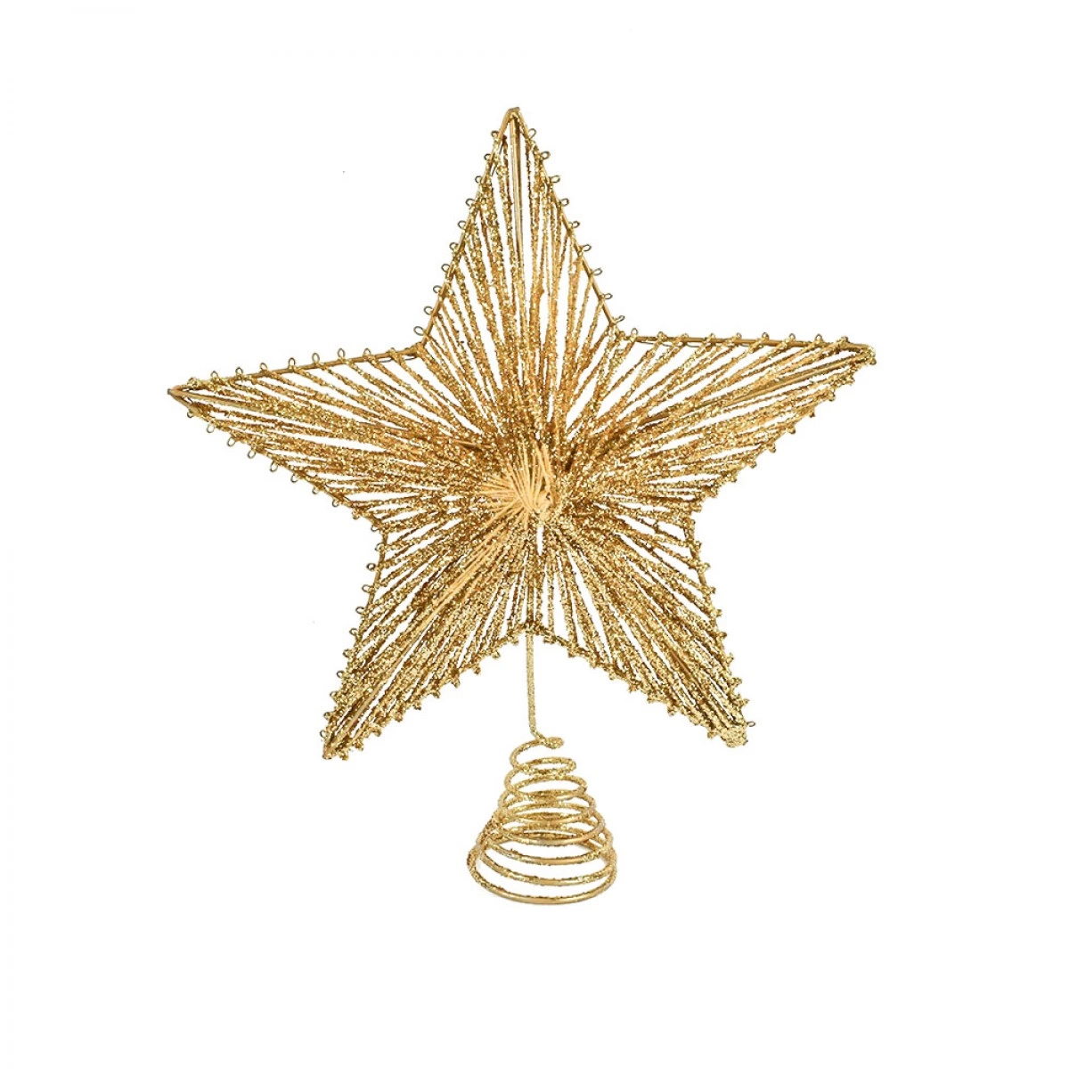 OEM GOLD TREE TOP STAR 30 CM 27593
