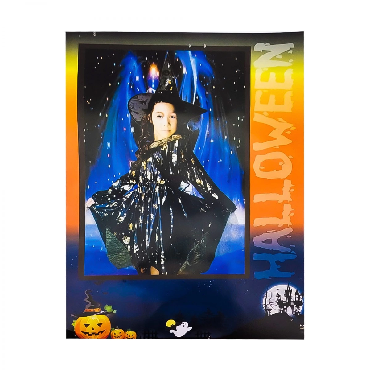 OEM HALLOWEEN COSTUME WITCH WITH HAT 46387