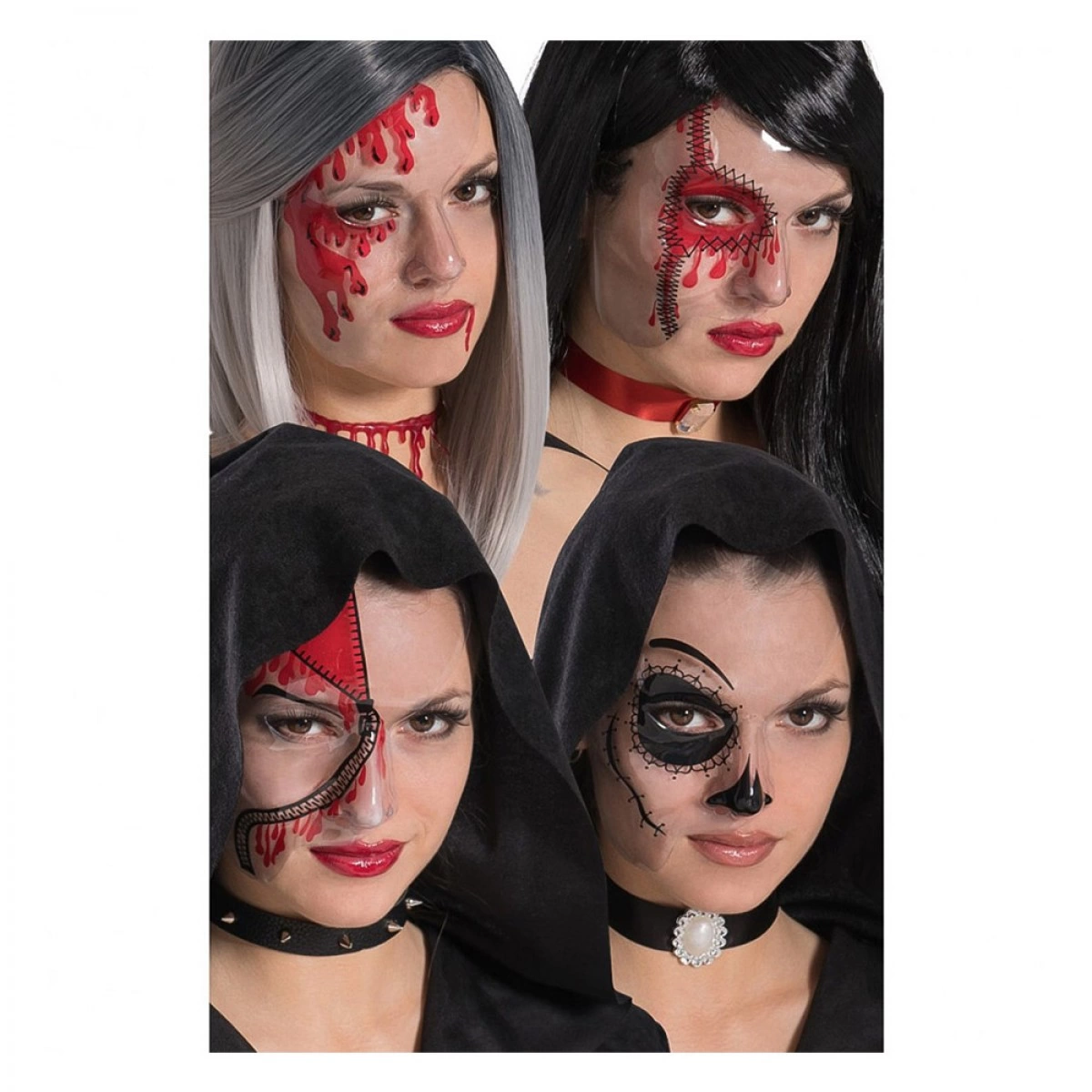 OEM ΜΑΣΚΕΣ ΠΡΟΣΩΠΟΥ HALLOWEEN 4 ΣΧΕΔΙΑ ΙΤ00164