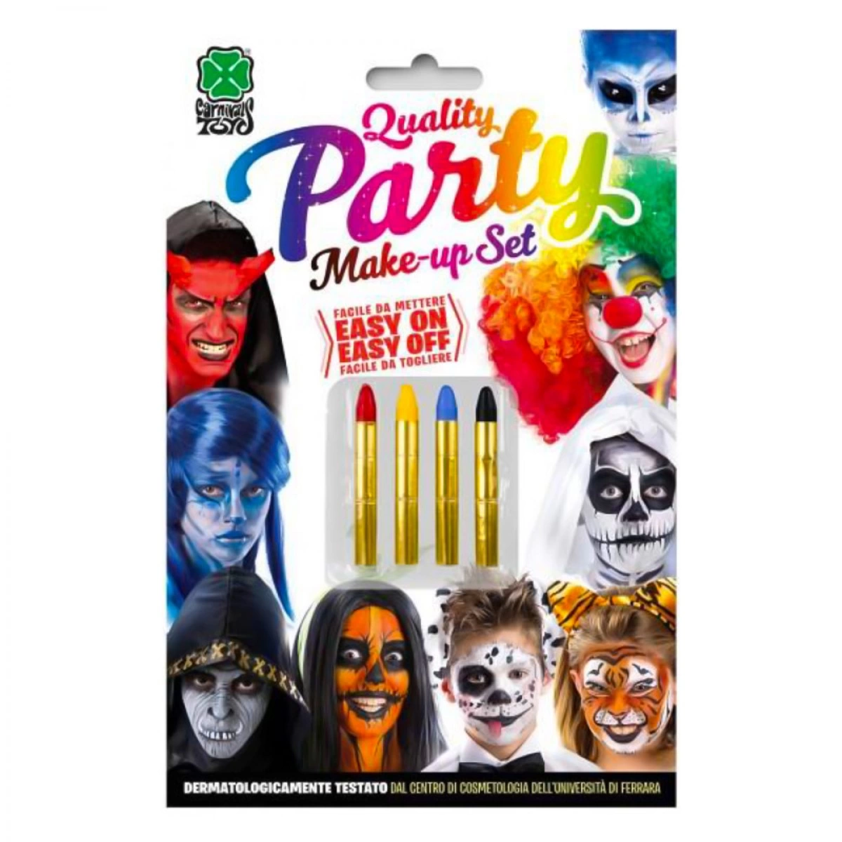 OEM ΜΟΛΥΒΙΑ ΜΑΚΙΓΙΑΖ HALLOWEEN 4 ΤΕΜΑΧΙΑ ΙΤ09444