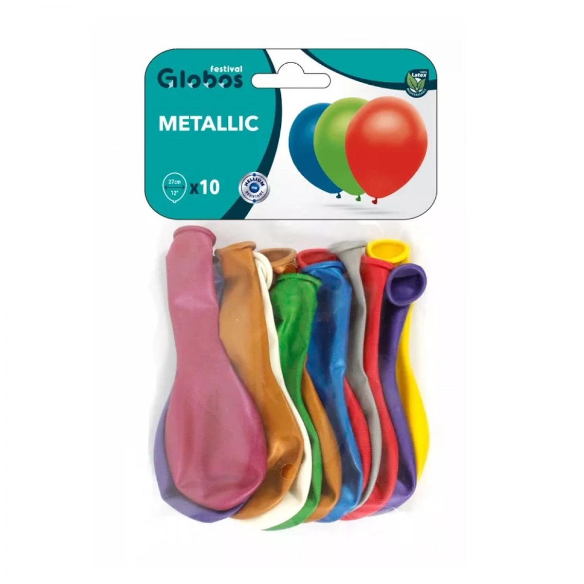 OEM METALLIC BALLOONS (10 PIECES)134