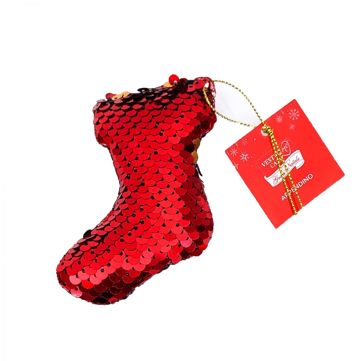 OEM PENDANT ORNAMENTS RED WITH BIRDS 406949