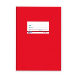 OEM ΤΕΤΡΑΔΙΟ ΚΟΚΚΙΝΟ (17Χ25 ΕΚΑΤΟΣΤΑ) 50 ΦΥΛΛΩΝ 3-00-81