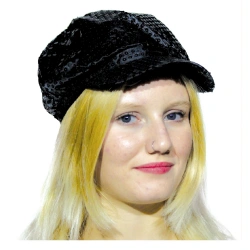 OEM ΚΑΠΕΛΟ ΤΡΑΓΙΑΣΚΑ ΓΥΝΑΙΚΕΙΟ ΜΑΥΡΟ ΠΟΥΛΙΕΣ Α1420