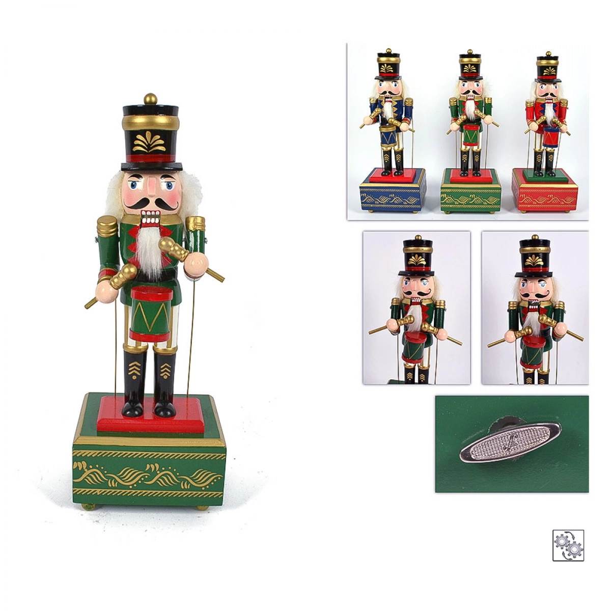 OEM WOODEN SOLDIER 31 CM 86338