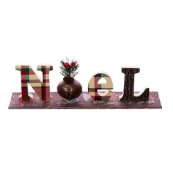 OEM ΧΡΙΣΤΟΥΓΕΝΝΙΑΤΙΚΟ ΔΙΑΚΟΣΜΗΤΙΚΟ NOEL ΚΟΚΚΙΝΟ ΚΑΡΩ 04.J8002 (10 ΕΚ.)