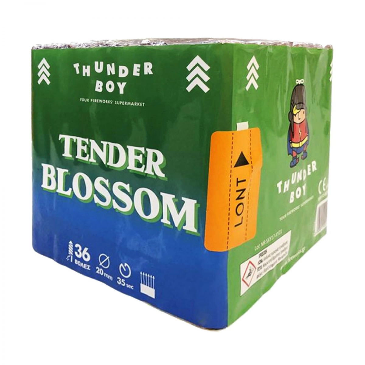THUNDER BOY ΠΑΚΕΤΟ ΕΝΑΕΡΙΩΝ ΠΥΡΟΤΕΧΝΗΜΑΤΩΝ TENDER BLOSSOM YT-2216 (36 ΒΟΛΩΝ)
