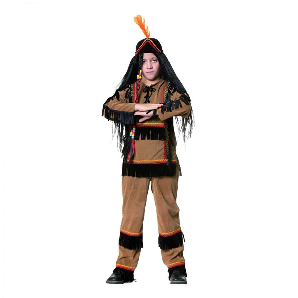 ΠΕΤΑΛΟ ΑΠΟΚΡΙΑΤΙΚΗ ΣΤΟΛΗ ΙΝΔΙΑΝΟΣ ΦΤΕΡΟ 049