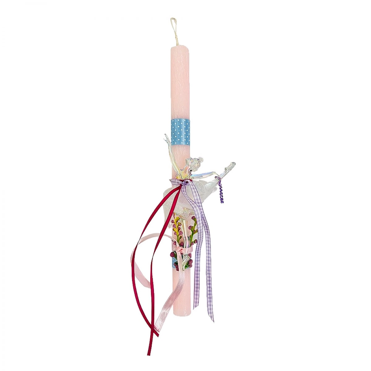 ΧΕΙΡΟΠΟΙΗΤΗ PERFUMED EASTER CANDLE WITH BALLET DANCER