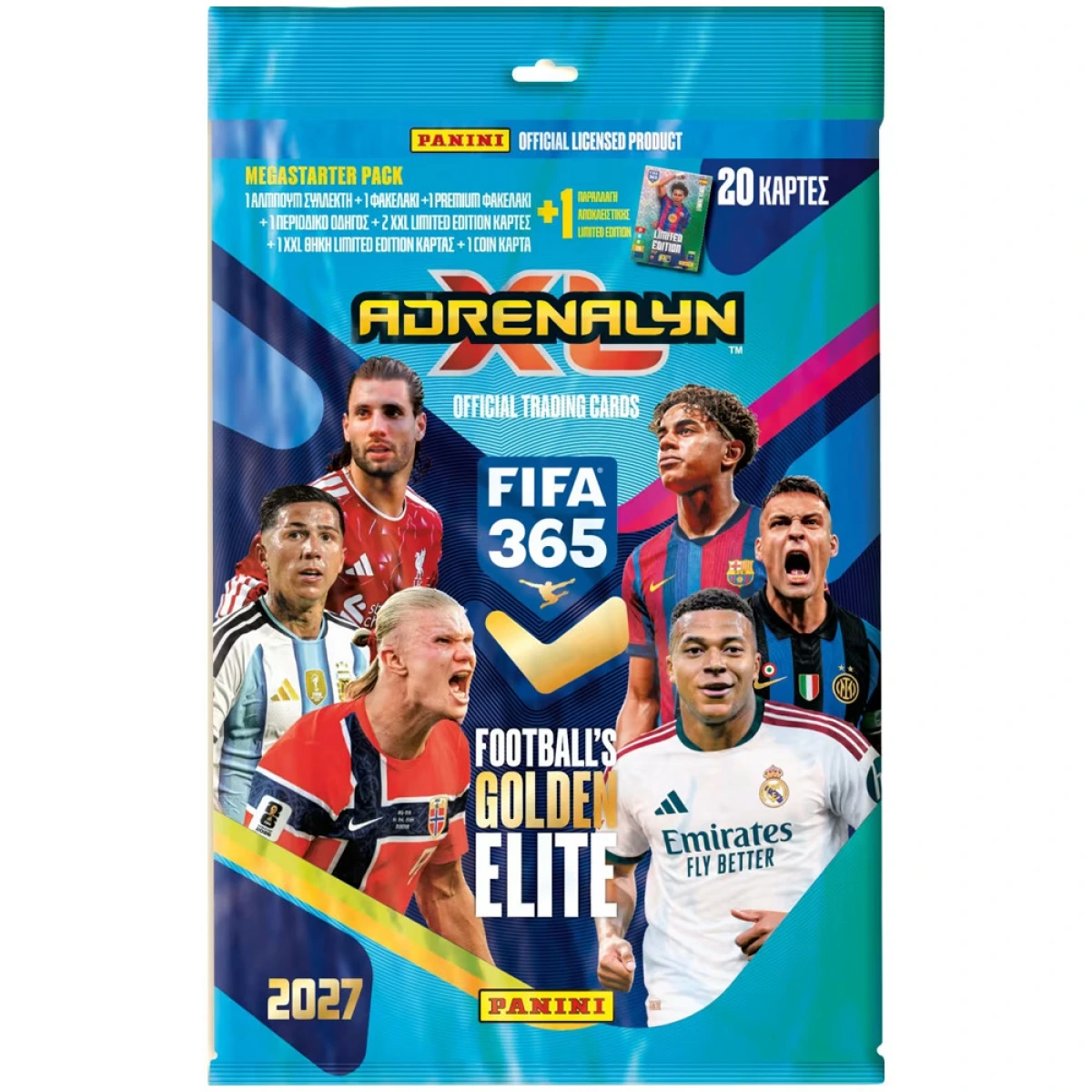 PANINI FIFA 365 2027 ADRENALYN MEGA STARTER PACK 227