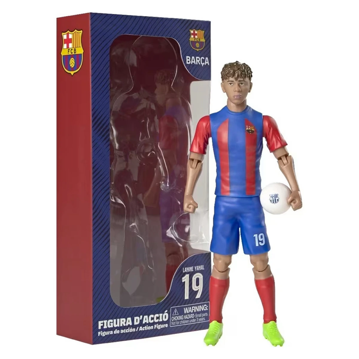PANINI BANDO TOYS: FC BARCELONA SOCCER - LAMINE YAMAL ACTION FIGURE (20CM) 83552