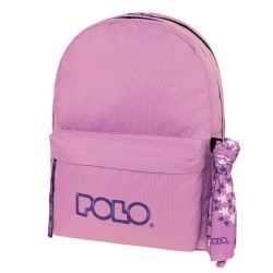 POLO ΣΑΚΙΔΙΟ ORIGINAL  DOUBLE SCRAF ( ΜΠΟΡΝΤΟ) 3324