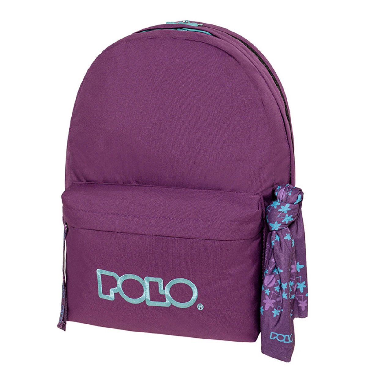 POLO ΣΑΚΙΔΙΟ ORIGINAL  DOUBLE SCRAF (ΜΩΒ) 4859