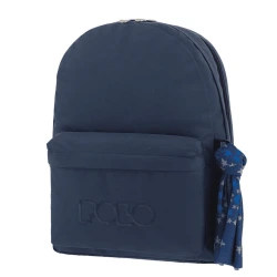 POLO ΣΑΚΙΔΙΟ ORIGINAL DOUBLE SCRAF (ΜΠΛΕ) 5100