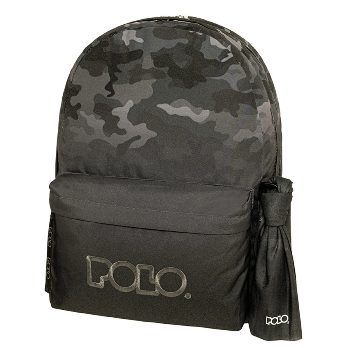 POLO ΣΑΚΙΔΙΟ ORIGINAL DOUBLE SCRAF (ΜΑΥΡΟ-ΠΑΡΑΛΛΑΓΗΣ) 8417