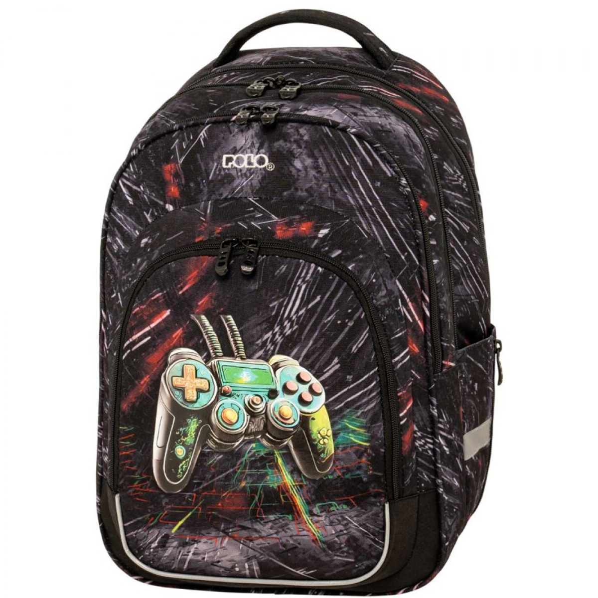 POLO ΣΧΟΛΙΚΗ ΤΣΑΝΤΑ ΠΛΑΤΗΣ GROWLY GAMING 8358