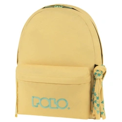 POLO ΣΧΟΛΙΚΗ ΤΣΑΝΤΑ ΠΛΑΤΗΣ ORIGINAL SCARF - LEMON YELLOW & TURQUOISE 7059