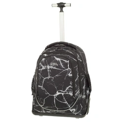 POLO ΣΧΟΛΙΚΗ ΤΣΑΝΤΑ ΠΛΑΤΗΣ ORIGINAL TROLLEY ΜΙΚΡΟ UPLOW - ΑΣΠΡΟ & ΜΑΥΡΟ 8263