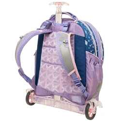 POLO ΣΧΟΛΙΚΗ ΤΣΑΝΤΑ TROLLEY REEL ΑΠΟΣΠΩΜΕΝΟ - SPACE CAT 8348