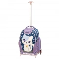 POLO ΣΧΟΛΙΚΗ ΤΣΑΝΤΑ TROLLEY REEL ΑΠΟΣΠΩΜΕΝΟ - SPACE CAT 8348