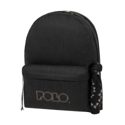 POLO POLO ΣΑΚΙΔΙΟ ORIGINAL DOUBLE SCARF (ΜΑΥΡΟ) 901235-2002