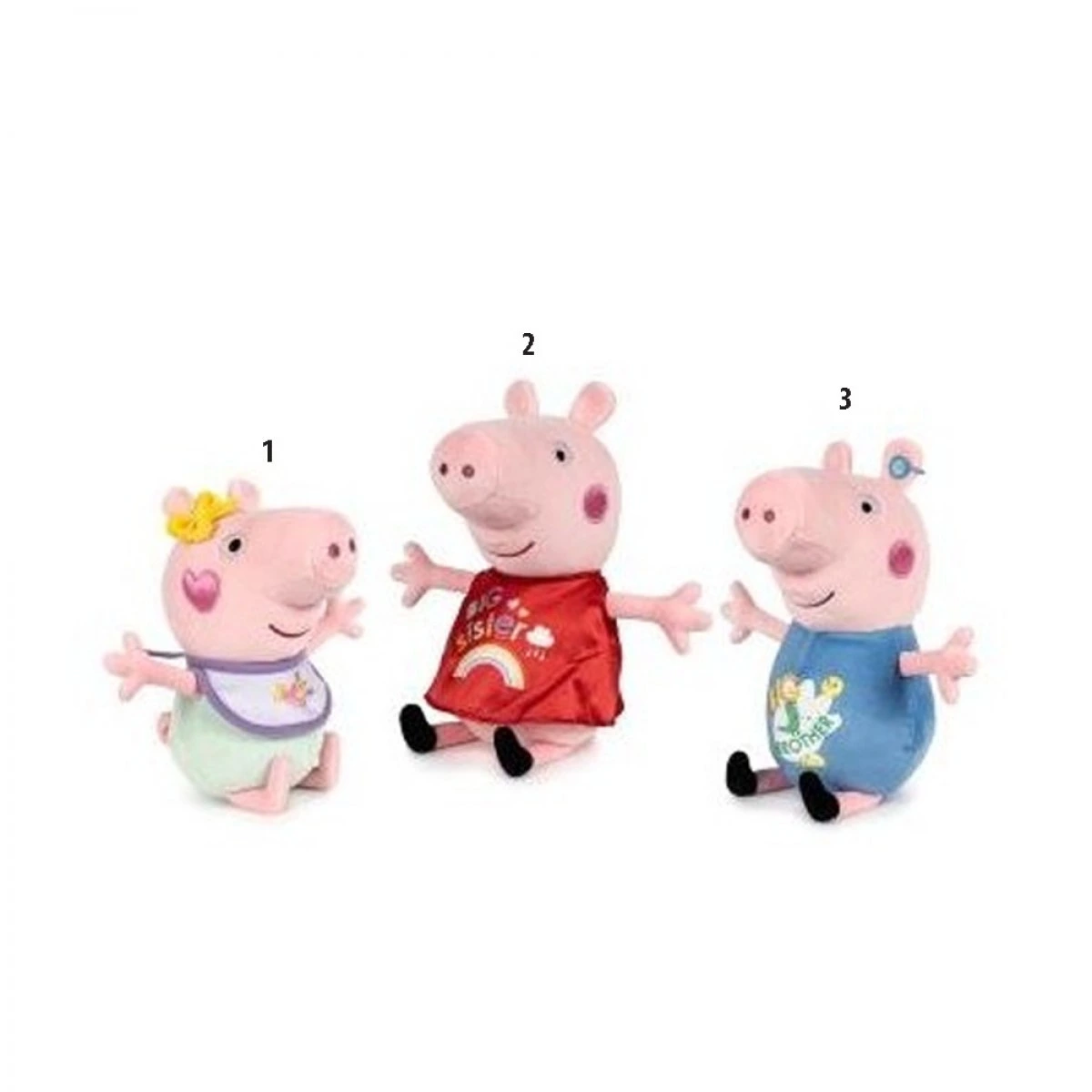 PLAY BY PLAY ΛΟΥΤΡΙΝΟ PEPPA PIG BIG SISTER 20CM 3 ΣΧΕΔΙΑ 760026565
