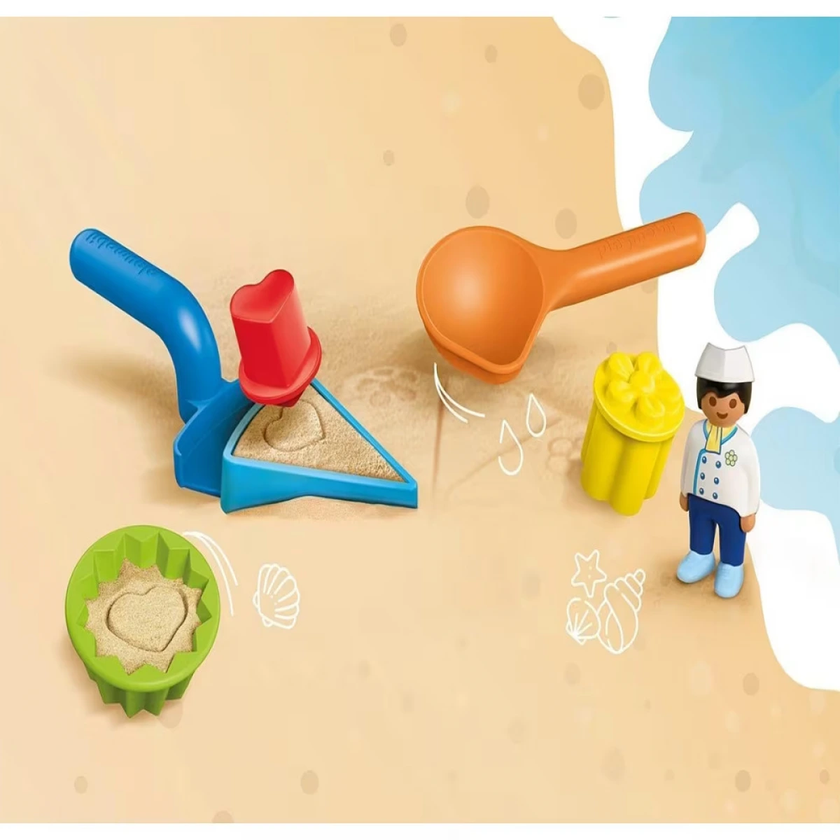 PLAYMOBIL ΠΑΙΧΝΙΔΙΑ ΣΤΗΝ ΑΜΜΟ ΜΕ ΤΟΝ ΠΑΓΩΤΑΤΖΗ  72005