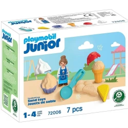 PLAYMOBIL PB JUNIOR  ΠΑΙΧΝΙΔΙΑ ΣΤΗΝ ΑΜΜΟ ΜΕ ΤΗΝ ΖΑΧΑΡΟΠΛΑΣΤΡΙΑ  72006