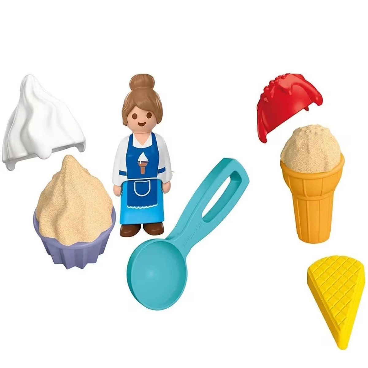 PLAYMOBIL PB JUNIOR  ΠΑΙΧΝΙΔΙΑ ΣΤΗΝ ΑΜΜΟ ΜΕ ΤΗΝ ΖΑΧΑΡΟΠΛΑΣΤΡΙΑ  72006